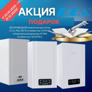 Акция для газовых котлов E.C.A.