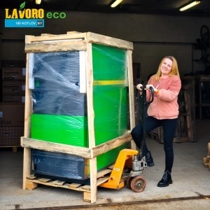 К нам приехал большой котел Lavoro Eco L102