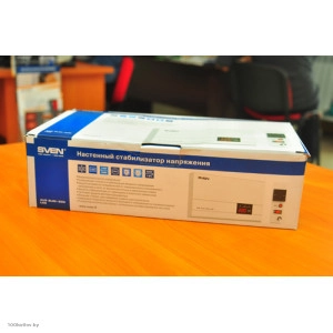 Обзор стабилизатора напряжения Sven AVR Slim - 500 LCD