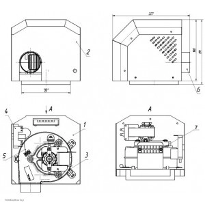 Турбонасадка для газового котла Лемакс