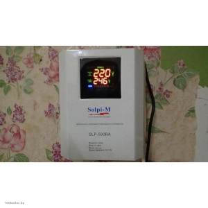 Отзыв стабилизатора напряжения Solpi-M SLP - 500 BA