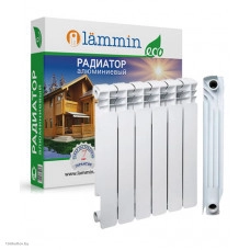 Радиатор алюминиевый Lammin ECO AL 350 80 10 секций