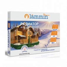 Радиатор биметаллический Lammin Premium BM 350 80 8 секций
