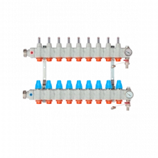 Распределительная гребенка SALUS SRTZTP 9 (на 9 контуров)