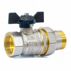 Кран шаровый 1/2" со сгоном PN40 LD