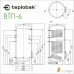 Бойлер косвенного нагрева Теплобак ВТП-6 750 (2,95/1,40 м2)