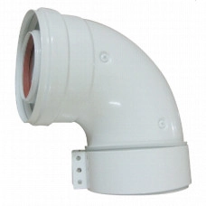 Колено коаксиальное 90° Baxi KHG714101410 (60/100)