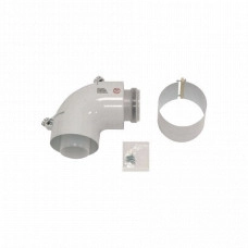 Отвод 87° Vaillant 303916 (DN 60/100, PP, с ревизией)