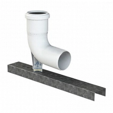 Отвод 90° Vaillant DN 80 с опорной консолью