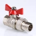 Шаровой кран Valtec Base с полусгоном 1/2 вн.р - нар.р.