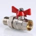 Шаровой кран Valtec Base с полусгоном 3/4 вн.р - нар.р.