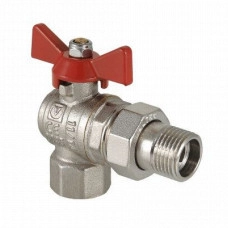 Шаровой кран Valtec Base угловой с полусгоном 3/4 вн.-нар.