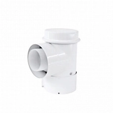 Тройник 87° с ревизией Vaillant DN 80/125
