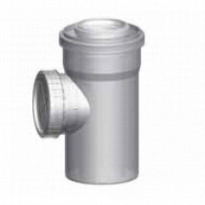 Труба дымохода со смотровым отверстием Buderus DN 110/160 L= 250 мм