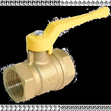 Кран шаровой БАЗ 11Б27п Ду15 А10 газ 1/2” вр/вр рычаг
