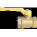 Кран шаровой БАЗ 11Б27п Ду20 А10 газ 3/4” вр/вр рычаг