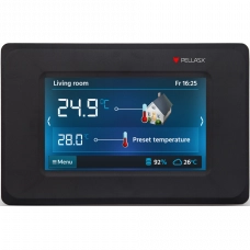 Комнатный термостат PellasX TOUCH для автоматики S. Control с ISM (беспроводной)