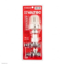 Комплект терморегулирующего оборудования для радиатора Valtec, прямой 1/2"
