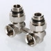 Узел угловой Valtec 1/2" x 3/4" (евроконус) для нижнего подключения радиатора