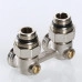 Узел угловой Valtec 1/2" x 3/4" (евроконус) для нижнего подключения радиатора