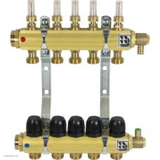 Коллектор распределительный Afriso 1" для 4 контуров