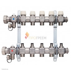 Коллектор распределительный Kermi x-net Standard 1" для 4 контуров