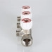 Коллектор с регулирующими вентилями Valtec 3/4", 4 х 1/2"