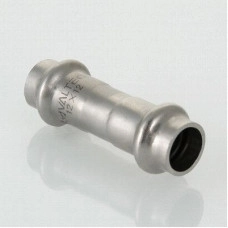 Пресс-муфта из нержавеющей стали Valtec 12x12 мм