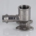 Пресс-угольник (водорозетка) 90° из нержавеющей стали Valtec вн. р. 22 мм x 1/2