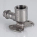 Пресс-угольник (водорозетка) 90° из нержавеющей стали Valtec вн. р. 22 мм x 1/2