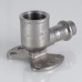 Пресс-угольник (водорозетка) 90° из нержавеющей стали Valtec вн. р. 22 мм x 1/2