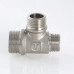 Тройник латунный переходной Valtec 3/4"-1/2"-3/4"