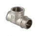Тройник латунный Valtec с переходом на нар.р. 1/2" VTr.134