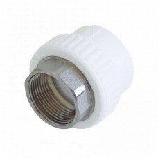 Муфта полипропиленовая Kalde с переходом на вн. р. 75х2 1/2 под ключ