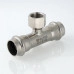 Пресс-тройник из нержавеющей стали Valtec вн. р. 22 мм x 1/2