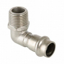 Пресс-угольник 90° из нержавеющей стали VALTEC нар. р. 18 мм х 3/4