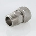 Соединитель прямой обжимной Valtec 16 мм х 1/2" с переходом на наружную резьбу