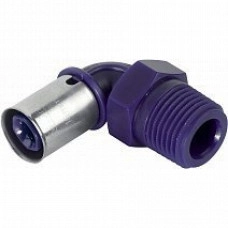 Угольник 90° Wavin Tigris Alupex K1 нар. р. 20x3/4 275010120