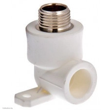 Водорозетка полипропиленовая Valtec 1/2" нар. р. 25 мм