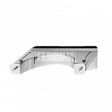 Кронштейн раздвижной Ferrum f2702 (430/1,0 мм) d 110 мм