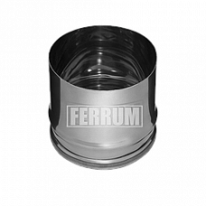 Заглушка для ревизии Ferrum f1313 0,5 мм d 200 мм для сэндвич-дымохода