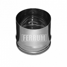 Заглушка для ревизии Ferrum f1317 0,5 мм d 280 мм для сэндвич-дымохода