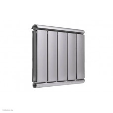 Радиатор алюминиевый Silver S 500 темное серебро муар 1 секция
