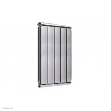 Радиатор алюминиевый Silver S 750 темное серебро муар 1 секция