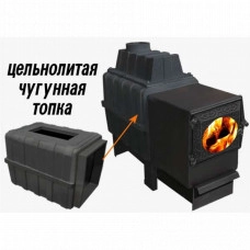 Печь для бани Березка Воевода 20 ДТ-3 СТЕКЛО (без сетки под обкладку)