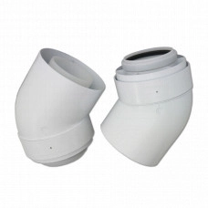 Колено 45° Viessmann VST7373227 (D60/100мм)