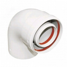Колено дымохода 90° Baxi KHG71405971 (60/100мм)