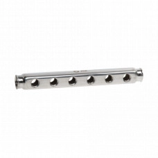 Коллектор 1/2"х6 вых. двухсторонний AV Engineering (AVE155021)