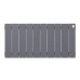 Радиатор биметаллический Royal Thermo PianoForte 300 Silver Satin 1 секция