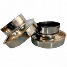 Наконечник пл. d230/290мм DM AISI 304-0.8/430-0.5мм (30мм)